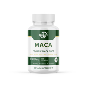 ยาเม็ดรากมาคาออร์แกนิกยอดนิยมแบบ OEM/ODM สีเหลือง สีแดง และสีดำ สำหรับผู้ใหญ่ ช่วยเสริมพลังงาน ฮอร์โมน สมอง และสุขภาพที่ดี - Product Image 1