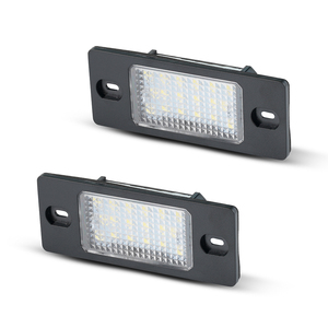 Luce targa LED per Porsche Cayenne VW GOLF5 <span class=keywords><strong>Passat</strong></span> Tiguan <span class=keywords><strong>Touareg</strong></span> Bora Skoda Fabia 1, confezione da 2 - Product Image 4