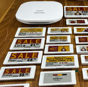 Étiquettes de prix électroniques, étiquettes de rayonnage numériques, ESL, encre électronique, NFC, papier électronique, EPD, ESP32, API, SPI, 2,4 GHz, logiciel, Bluetooth, BLE5.0 - Product Image 4