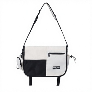 Cross-body Men's Japanese Fashion Casual Nylon Messenger One Shoulder Bag <b>Large</b> Capacity Diagonal Cross <b>Backpack</b> - Product Image 2