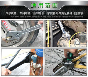 6 "ถึง12" มืออาชีพฮาร์ดแวร์หนักประแจ chroming ปรับได้กว้างมากลิง - Product Image 6