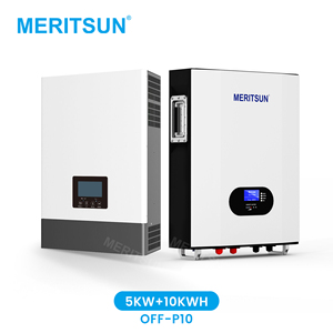 Hệ Thống Nhà Năng Lượng Mặt Trời 5kw-10kwh Off-Grid Pin Lithium Tường Năng Lượng Điện + Thiết Bị Hỗ Trợ Biến Tần - Product Image 1