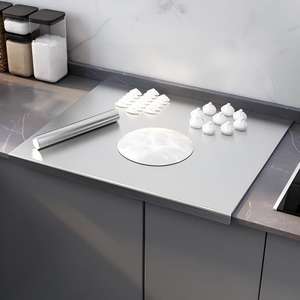 Panneau de pétrissage double face en acier inoxydable <span class=keywords><strong>planche</strong></span> <span class=keywords><strong>à</strong></span> découper roulée épaissie grande <span class=keywords><strong>planche</strong></span> de cuisson domestique écologique pour la cuisine - Product Image 1