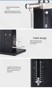 A03 0-50ml Manual <b>Small</b> Volume Piston Essential Oil Cosmetics Lotion Cream Bottle Paste Liquid Filling Machine - Product Image 5