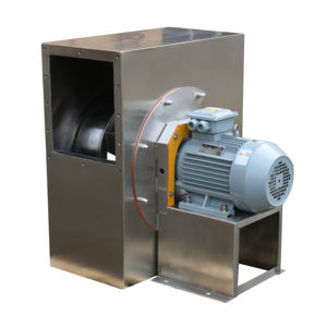 220V lame d'inclinaison arrière en acier inoxydable séchage des grains industriel grand four four de fusion Circulation d'air chaud ventilateur d'échappement ventilateur - Product Image 3