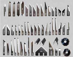 Iecho Hartmetall-Schneidmaschinenklingen (Vibrations-/Rotations-/Schleppklingen) für E16/E17/E20/E21/E50/E51/E60/E63/E71 CNC-Modelle - Product Image 2