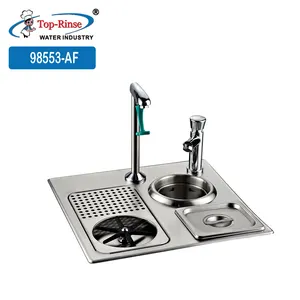 Commercial Bar Accessories Coffee Shop Bar Cafe Kitchen Sink Cleaning Tool Milk Bottle Glass Cup Rinser Washer Unit