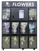 Magnifique distributeur automatique de fleurs en Chine avec réfrigérateur, en promotion