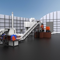 Mesin Penghancur Logam Bekas Hammer Mill dengan Port Pengumpan Lebar dan Operasi Stabil untuk Penghancuran Cangkang Mobil, Blok Mesin, dan Baja Bekas