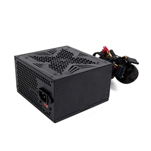 Alimentation PC ATX Gaming Full Black <span class=keywords><strong>Ordinateur</strong></span> Real Watts 500W PSU - Product Image 1