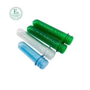 PET tüp şeffaf laboratuvar özel yağ ve hidroliz dayanıklı plastik özelleştirilmiş yeşil şeffaf plastik Test tüpü