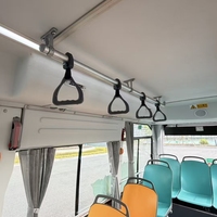 Mini-bus électrique fermé pour 19 passagers, peinture personnalisée, nouveau véhicule de tourisme à énergie renouvelable avec climatisation