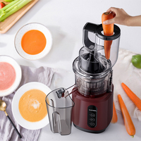 Professionele Serie Commerciële Slow Juicer Afzuigmachine Slimme Brede Voedergoot Voor Heel Fruit Langdurig Gebruik Elektrisch