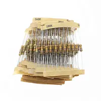Saham Komponen Elektronik 43 Jenis 860Pcs/Kit Carbon Film Resistor 1/4W Resistor Set