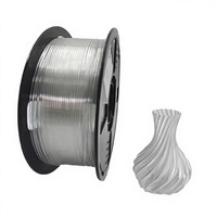 Filament PETG bleu métallisé 1,75 mm, bobine de 1 kg, haute brillance, consommables d'impression 3D pour imprimantes FDM