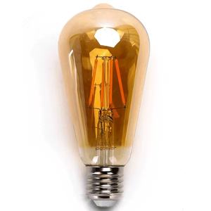 Bombilla LED de filamento Mbar ST64 E27 18W, eficiente y decorativa, ideal para crear ambientes cálidos y acogedores. - Product Image 1