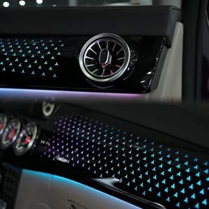 Éclairage d'ambiance intérieur SJC 64 couleurs pour <span class=keywords><strong>Mercedes</strong></span>-Benz <span class=keywords><strong>CLS</strong></span> W218 2012-2017, kit de ventilation, lumières LED pour voiture, décoration, mise à niveau - Product Image 3