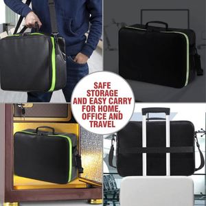 Bolsa de Almacenamiento Impermeable y Resistente al Fuego para Documentos, Archivos de Viaje y Pasaportes Importantes, OEM - Product Image 4