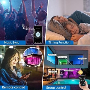 Điều khiển bằng giọng nói nhôm Led Trần Spotlight tuya Spotlight Thông Minh <span class=keywords><strong>Wifi</strong></span> Bluetooth rgbcct có thể gập lại xoay trần Downlight - Product Image 4