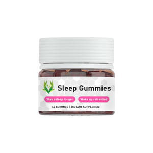 Gummies pour le sommeil ODM OEM avec du magnésium, soulagent naturellement le stress et vous aident à vous endormir facilement après le travail, gummies pour le sommeil à la mélatonine - Product Image 1