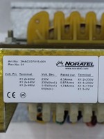 Transformador de Robot NORATEL 3HAC037015-001 para PLC