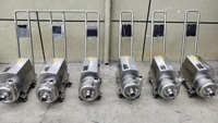 Pompe centrifuge SS304/SS316L sanitaire de roue ouverte pour la laiterie et la transformation des aliments