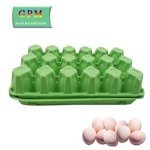 Boîte à œufs en gros, 15 alvéoles, boîte d'emballage pour œufs frais biologiques, boîte à œufs en papier agricole pressé à chaud 75g - Product Image 5