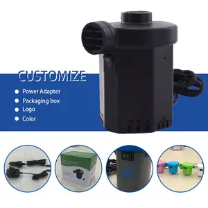 Latest Model Electric Air Pump Portable Electric Air Pump 2 Way Electric Air Pump For Home Automatic Blow Up Queen King