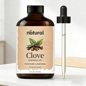 Minyak Atsiri Ekstrak Daun Cengkeh Alami Label OEM Indonesia Minyak Kuncup Cengkeh Dengan Eugenol untuk Sakit Gigi Harga Grosir - Product Image 1