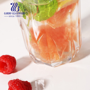 Vaso de agua de cristal de calidad superior, juego transparente de 6 tazas de cristal de roca para beber zumo, 325ml - Product Image 4