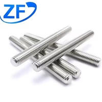 Grade 8.8 10.9 12.9 Zinc Finish Metric Stainless Steel Studs Full Thread Rod for Industry Wholesale Price High Quality