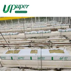 UPuper 40x8x3 inç tarım domates yetiştirme sera kapalı hidroponik büyümek sistemleri kaya yünü büyümek levhalar