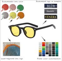 NOUVEAU Lunettes de soleil optiques super rétro, lunettes de soleil UV400, logo personnalisé, lunettes de soleil personnalisées pour hommes et femmes