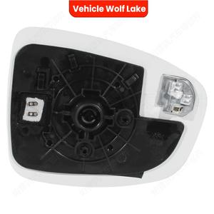 Cristal de Espejo Lateral para Mazda Cx 5 2013 2014 con Monitoreo de Punto Ciego, Izquierdo y Derecho, Piezas de Repuesto, Color Plateado - Product Image 5