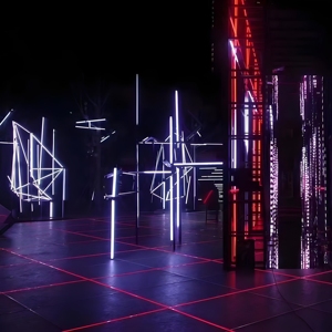 Đèn sân khấu đám cưới dẫn ánh sáng thanh đường hầm dẫn ánh sáng tuyến tính - Product Image 5