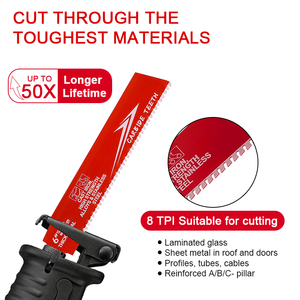 6-дюймовый биметаллический пильный диск OEM, промышленный для металла, чугунный сплав, сталь, пила, лезвие из карбида - Product Image 3