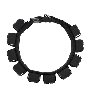 High End Heavy Duty Nylon Adjustable Quick Release Classic Simple <b>Pet</b> Dog Collar with Metal Buckle for Big Dogs Training - Product Image 6