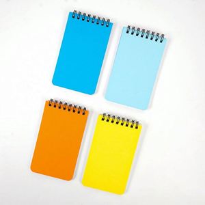 Cute Handmade Customized Stationery Notebooks <b>Journal</b> Colorful Spiral PU Leather Hardcover A4 Size Daily Note Students Custom - Product Image 1