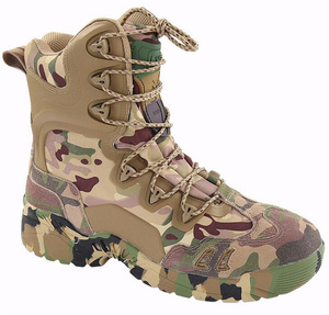 Outdoor Camo Tactical Assault <span class=keywords><strong>caccia</strong></span> campeggio allenamento stivali alti - Product Image 1