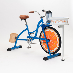 Frullatore Ibrido EXI con Pedale, Macchina per Bolle in Lega di Alluminio, Bicicletta per Divertimento all'Aperto per Adulti, Spinning Art per Succo d'Arancia - Product Image 1