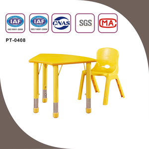 Wholesale <b>Adjustable</b> Modern Design Adult Student School Desk and Chair With PP Plastic PT-300R School Chair Classroom <b>Table</b> Desk - Product Image 4