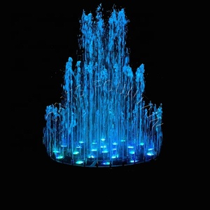 घर आउटडोर गार्डन झील छोटी आधुनिक स्टेनलेस स्टील संगीत नृत्य जल फव्वारे पत्थर उद्यान फव्वारे - Product Image 1