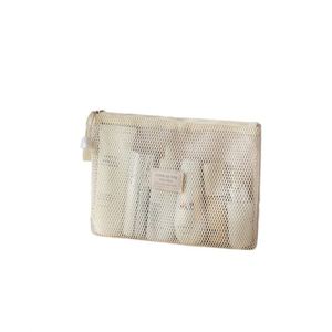 Mesh Zipper Cosmetic <b>Bag</b> <b>Large</b> Capacity Portable Multi-Functional for Women Travel Storage - Product Image 5