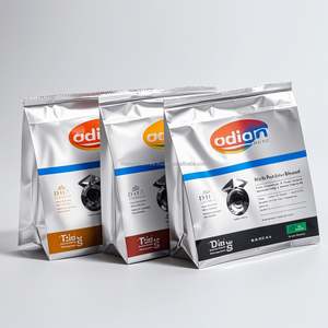 Sacs en papier kraft scellés sur trois côtés, recyclables, résistants à l'humidité, personnalisables, emballage alimentaire numérique pour café, thé, aliments pour animaux de compagnie - Product Image 5