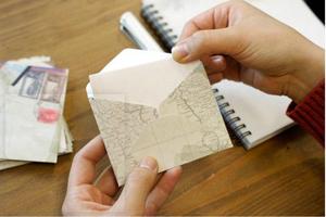 Custom <strong>Mini</strong> Vintage Paper Kraft <strong>Envelope</strong> Set 12 Design in One Set Stationary Paper and <strong>Envelopes</strong> Sets - Product Image 4