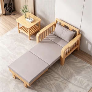 factory supply low cost customize huge stock ready to ship Stretchable <b>sofa</b> new designed living room furniture wood <b>folding</b> <b>sofa</b> - Product Image 4