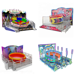 Manège d'occasion Carnival Amusement Disco <span class=keywords><strong>Tagada</strong></span>, construction métal et acier, capacité 20/40 passagers, <span class=keywords><strong>prix</strong></span> usine, à vendre - Product Image 1