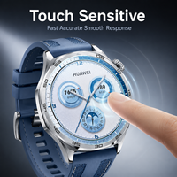 Film protecteur d'écran en verre trempé HD 9H violet clair en gros avec emballage compatible avec Huawei Watch GT5 Pro 41mm 46mm