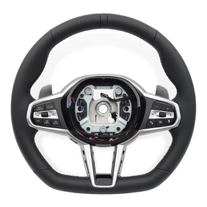 Full Leather LCI Steering Wheel for G30 G31 G32 X3 G01 X4 G02 M2 G87 M3 G80 M4 G82 G42 G20 M5 F30 G05 - Product Image 2