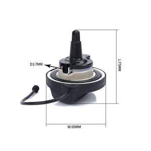 Tapa del Tanque de Combustible con Asa para BMW 16117222391 16116756772 con Función de Cierre por Clic - Product Image 4